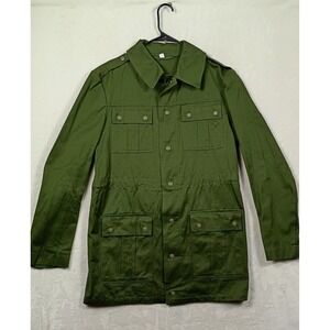 Unbranded Field Jacket Mens XL Green Military Utility European Workwear Surplus